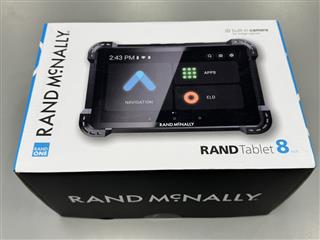 RAND MCNALLY RANDTAB8 RAND TABLET, 8 INCH NAVIGATION TRUCKER GPS